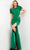 Jovani - 07011 Bateau Neck Modest Slit Dress Special Occasion Dress