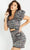 Jovani - 07033 Bateau Fitted Dress Cocktail Dresses