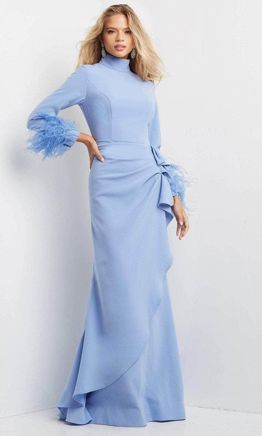 Jovani 07338 - High Neck Mermaid Mother of the Groom Gown