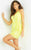 Jovani - 07669 Sequined Deep V Neck Sheath Dress Cocktail Dresses