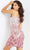 Jovani - 07782 Ombre Sequined One Shoulder Dress Homecoming Dresses