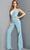 Jovani 08011 - Asymmetric Cutout Jumpsuit Evening Dresses