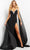 Jovani 08022 - Cascade Paneled Backless Evening Dress Evening Dresses