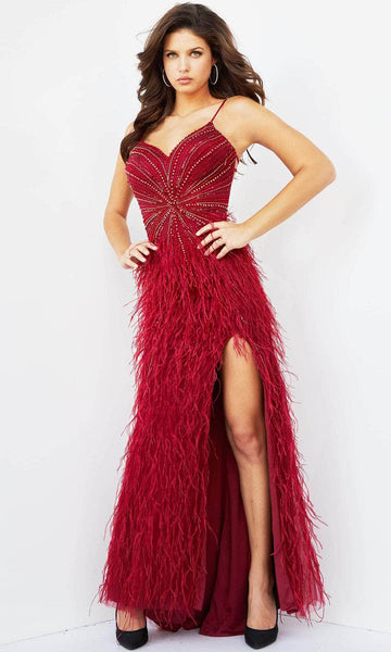 strapless open back dress Tea Length Red 60s Party Dresses Simple Prom Dress with Pockets SD1167 –  Viniodress