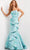 Jovani 08093 - Strapless Straight Across Neck Evening Gown Prom Dresses
