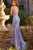 Jovani 08099 - Iridescent V-Neck Evening Gown Evening Dresses