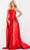Jovani 08320 - Strapless Pleated A-Line Evening Gown Evening Dresses