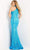 Jovani - 08338 Choker Neck Sequin Embellished Mermaid Evening Dress Special Occasion Dress