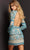Jovani 08449 - Long Sleeves Jewel Neck Short Dress Cocktail Dresses