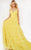 Jovani 08480 - Tiered Skirt Prom Dress Prom Dresses 00 / Yellow