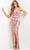 Jovani 08546 - Spaghetti Strap Beaded Evening Gown Evening Dresses
