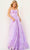 Jovani 08605 - Clover Sequin A-Line Prom Dress Prom Dresses 00 / Lilac