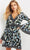 Jovani 08636 - Bell Sleeve V-neck Cocktail Dress Cocktail Dresses