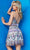 Jovani 08637 - Fully Beaded V-neck Short Dress Special Occasion Dress