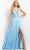 Jovani 08682 - Sleeveless Deep Halter Neck Evening Dress Evening Dresses