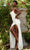 Jovani 09009 - Jeweled Open Back Prom Dress Prom Dresses 00 / White