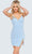 Jovani 09010 - Rhinestone Accent Backless Cocktail Dress Special Occasion Dress 00 / Light-Blue