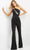 Jovani 09019 - Asymmetric One Shoulder Jumpsuit Evening Dresses