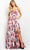 Jovani 09029 - Sleeveless Low-cut V-neck Long Dress Prom Dresses