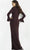 Jovani 09097 - V-Neck Sheath Evening Dress Evening Dresses