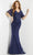 Jovani 09591 - Laced Angel Sleeves Evening Dress Evening Dresses