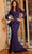 Jovani 09597 - Long Sleeves Mermaid Evening Dress Special Occasion Dress
