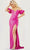 Jovani 09618 - Puffed Sleeve Sequin Prom Gown Special Occasion Dress