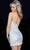 Jovani 09622 - Scallop Trim Sheath Cocktail Dress Special Occasion Dress