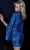 Jovani 09729 - Split Sleeve Sequin Cocktail Dress Special Occasion Dress