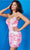 Jovani 09740 - Laced-up Back Cocktail Dress Cocktail Dresses
