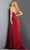 Jovani 09841 - Strapless High Slit Evening Gown Evening Dresses