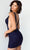 Jovani 09892 - Beaded V-Neck Short Cocktail Dress Special Occasion Dress