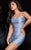 Jovani 09898 - Dual Straps Beaded Cocktail Dress Cocktail Dresses