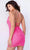 Jovani 09938 - Cowl Neck Fitted Cocktail Dress Special Occasion Dress