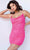 Jovani 09938 - Cowl Neck Fitted Cocktail Dress Special Occasion Dress