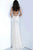 Jovani - 1012 Floral Appliqued Sequined High Slit Gown Pageant Dresses