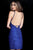Jovani - 1355 Backless Glitter Stretch Sheath Cocktail Dress Special Occasion Dress