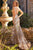 Jovani 22314 - Stripe Sequin V-Neck Prom Dress Prom Dresses