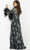 Jovani 22335 - Illusion Feathered Evening Dress Evening Dresses