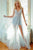 Jovani 22391 - Glitter Overskirt Prom Dress Prom Dresses 00 / Light-Blue
