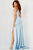 Jovani 22410 - Cut Glass Prom Dress with Slit Prom Dresses