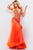 Jovani 22540 - Feather Shoulders Prom Dress Prom Dresses