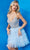 Jovani 22604 - V-Neck Tiered A-Line Cocktail Dress Special Occasion Dress