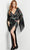 Jovani 22713 - Deep V Neck Embellished Evening Dress Evening Dresses