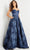 Jovani 22792 - Strapless Pleated Evening Gown Evening Gown