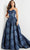 Jovani 22792 - Strapless Pleated Evening Gown Evening Gown
