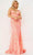 Jovani 22811 - Iridescent Sequin Prom Dress Prom Dresses 00 / Iridescent Coral