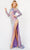 Jovani 22843 - High Neck Cutout Prom Gown Special Occasion Dress
