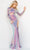 Jovani 22843 - High Neck Cutout Prom Gown Special Occasion Dress