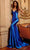 Jovani 23010 - Jewel Embellished Trumpet Prom Dress Prom Dresses 00 / Royal